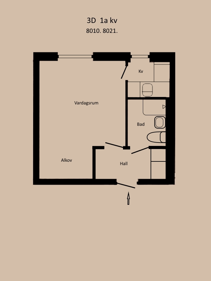 Stationsgatan 3 D, 841 71, Fränsta